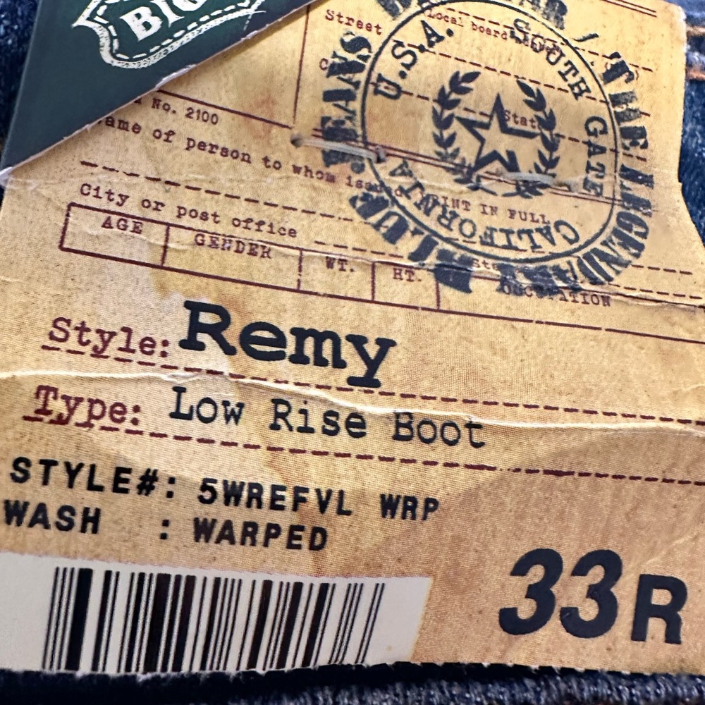 Big Star Remy Low Rise Boot Sz 33 - Picture 5 of 6